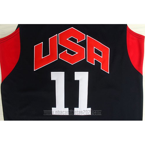 Camiseta USA 2012 Kevin Love #11 Negro